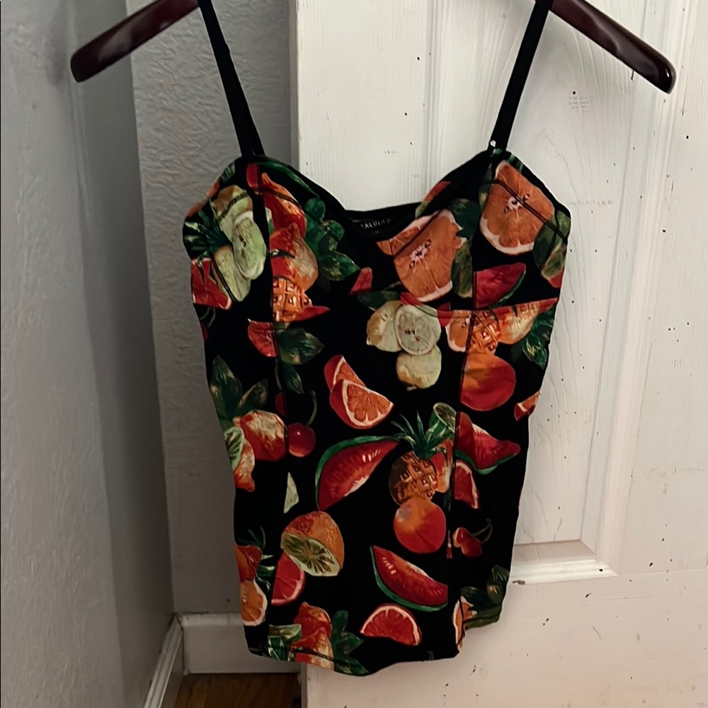 Talula Pink Fitted Sleeveless Camisole